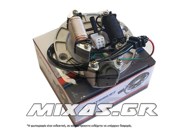 ΠΗΝΙΟΦΟΡΟΣ HONDA C50 12V 2 ΜΠΟΜΠΙΝΕΣ 6ΚΑΛ MOTOBERT