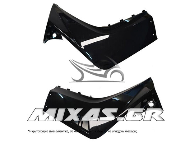 ΠΟΔΙΕΣ ΕΞΩΤΕΡΙΚΕΣ YAMAHA CRYPTON-X 135 ΜΑΥΡΕΣ ΣΕΤ ROC