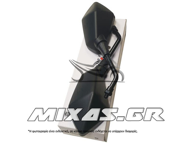 ΚΑΘΡΕΠΤΕΣ H 10MM HONDA/KAWASAKI VERSYS-650/Z-750 ΠΟΛΥΓΩΝΙΚΟΙ ΜΑΥΡΟΙ ΣΕΤ