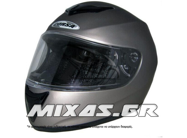 ΚΡΑΝΟΣ CORSA CN110 ΚΛΕΙΣΤΟ (FULLFACE) ΤΙΤΑΝΙΟ ΜΑΤ