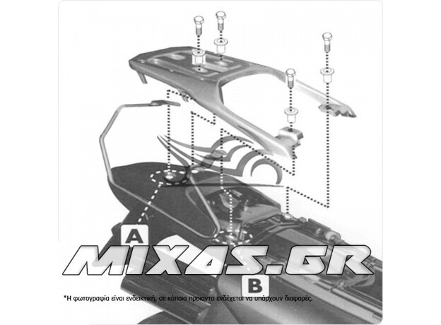 ΒΑΣΕΙΣ ΓΙΑ ΠΛΑΙΝΕΣ ΒΑΛΙΤΣΕΣ GIVI T213 HONDA TRANSALP-650 (00-07)