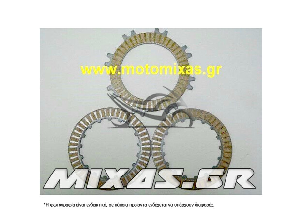 ΔΙΣΚΟΙ ΣΥΜΠΛΕΚΤΗ HONDA C50 12V/GLX (F1639) ΓΝΗΣΙΟΙ JAPAN