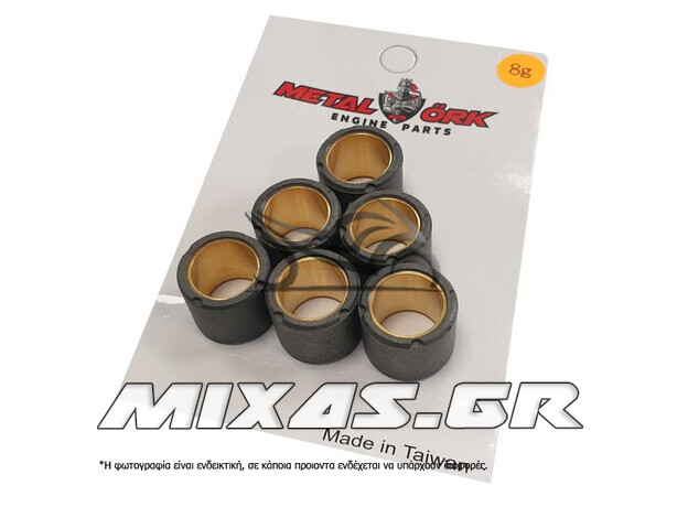 ΜΠΙΛΙΕΣ ΦΥΓΟΚΕΝΤΡΙΚΟΥ METALORK 20Χ17mm 8gr