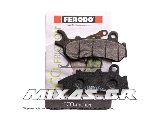 ΤΑΚΑΚΙΑ FERODO FDB2319/999 (HONDA SH-150 MODE) ECO FRICTION