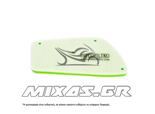 ΦΙΛΤΡΟ ΑΕΡΟΣ HIFLOFILTRO HFA1004 (ΣΦΟΥΓΓΑΡΙ) HONDA SH-50/100 2T ΔΙΠΛΟΥ ΣΤΡΩΜΑΤΟΣ