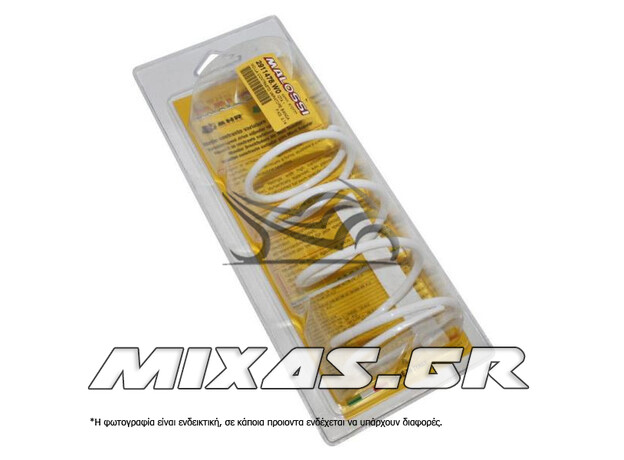 ΕΛΑΤΗΡΙΟ ΒΑΡΙΑΤΟΡ MALOSSI PIAGGIO BEVERLY 125/200/300 65Χ116mm 4.5ΜΜ6.2Κ ΑΣΠΡΟ