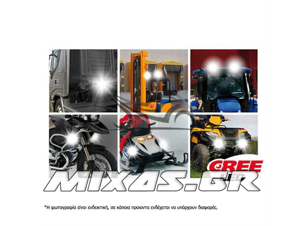 ΠΡΟΒΟΛΕΑΣ CREE LED WL-8 10/30V 1LED 10W6 LAMPA