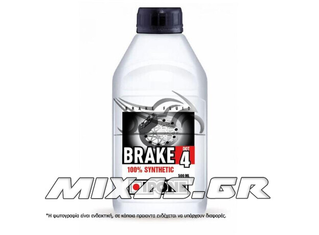 ΥΓΡΟ ΦΡΕΝΟΥ IPONE DOT 3 & 4 100% SYN 500ml ΥΓΡΟ ΦΡΕΝΟΥ IPONE DOT 3 & 4 100% SYN 500ml