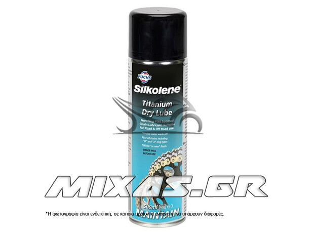 ΣΠΡΕΙ ΛΙΠΑΝΣΗΣ ΑΛΥΣΙΔΑΣ SILKOLENE TITANIUM DRYLUBE 500ml ΣΠΡΕΙ ΛΙΠΑΝΣΗΣ ΑΛΥΣΙΔΑΣ SILKOLENE TITANIUM DRYLUBE 500ml