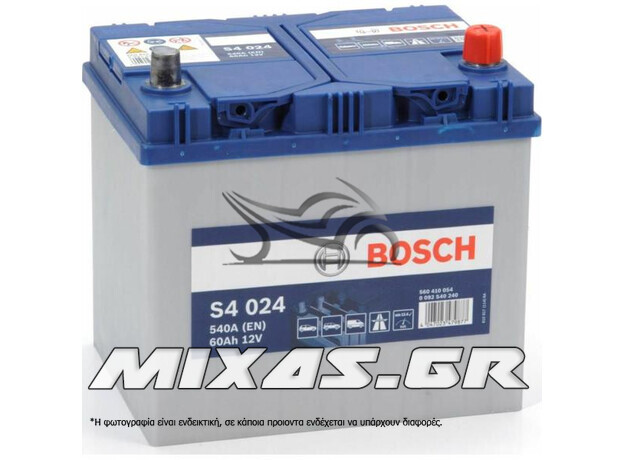 ΜΠΑΤΑΡΙΑ AUTO BOSCH 60Αh S4024