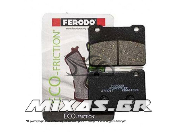 ΤΑΚΑΚΙΑ FERODO FDB2291/975 (ΕΜΠΡΟΣ MAXSYM-400 ABS) ECO FRICTION