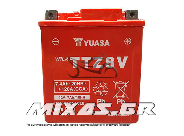 ΜΠΑΤΑΡΙΑ YUASA YTZ8V GEL TAIW