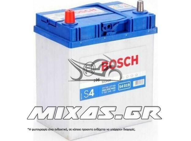 ΜΠΑΤΑΡΙΑ AUTO BOSCH S4 019 40AH