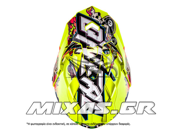 ΚΡΑΝΟΣ O'NEAL ΚΛΕΙΣΤΟ (MOTOCROSS) SIERRA CRANK V.22 MULTI ΚΙΤΡΙΝΟ