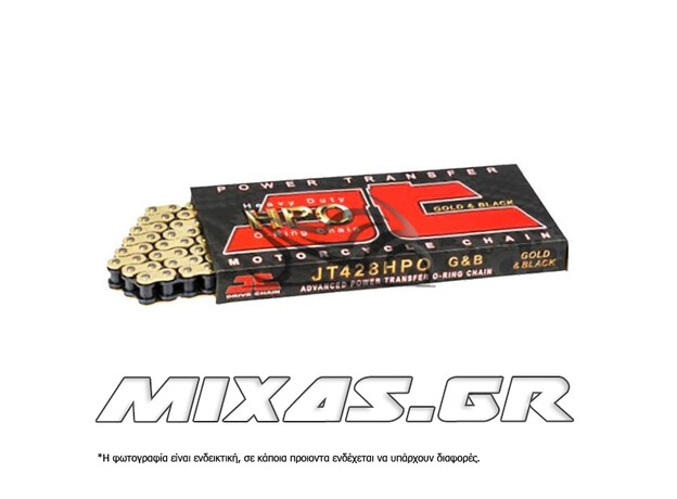 ΑΛΥΣΙΔΑ ΚΙΝΗΣΗΣ JT 428-128L HPO SL G&B ORING ΧΡΥΣΗ