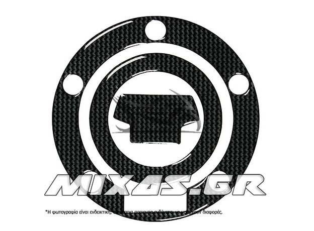ΑΥΤΟΚΟΛΛΗΤΟ ΤΑΠΑΣ ΡΕΖΕΡΒΟΥΑΡ ΓΙΑ YAMAHA (5 ΤΡΥΠΕΣ) CARBON LAMPA