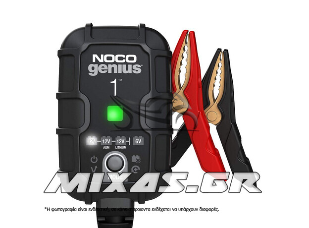 ΦΟΡΤΙΣΤΗΣ/ΣΥΝΤΗΡΗΤΗΣ ΜΠΑΤΑΡΙΑΣ NOCO GENIUS 1 6V&12V 1A