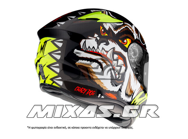 ΚΡΑΝΟΣ MT ΚΛΕΙΣΤΟ (FULLFACE) TARGO CRAZYDOG G3