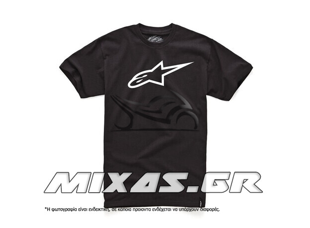 ΜΠΛΟΥΖΑ T-SHIRT ALPINESTARS AGELESS CLASSIC ΜΑΥΡΟ