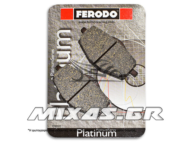 ΤΑΚΑΚΙΑ FERODO FDB383/685 PLATINUM ΠΙΣΩ XT-600