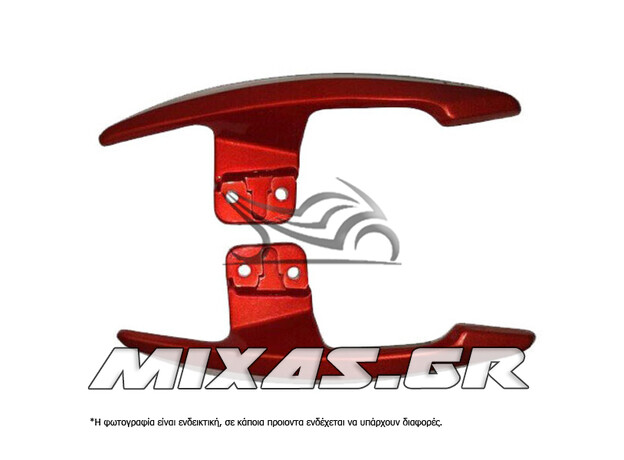 ΣΙΔΕΡΟ ΣΕΛΑΣ (ΧΕΙΡΟΛΑΒΕΣ) ΣΥΝΟΔΗΓΟΥ YAMAHA CRYPTON-X 135 ΚΟΚΚΙΝΟ ROC