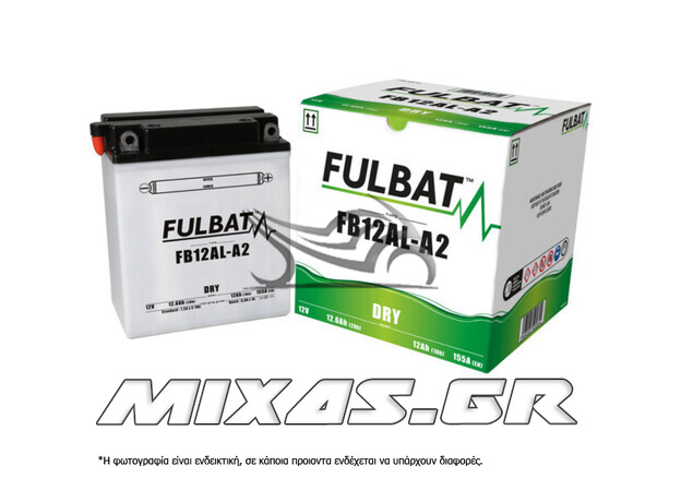 ΜΠΑΤΑΡΙΑ FULBAT YB12AL-A2 ΑΝΟΙΚΤΟΥ ΧΩΡΙΣ ΥΓΡΑ