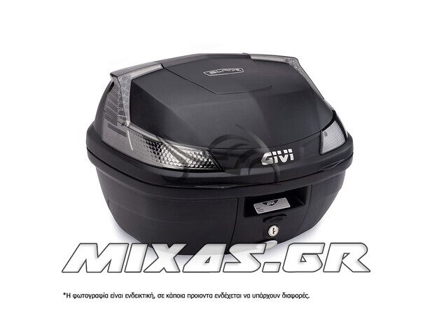 ΒΑΛΙΤΣΑ GIVI B37NT 37L MONOLOCK ΜΑΥΡΗ/ΦΙΜΕ ΚΡΥΣΤΑΛΛΑ