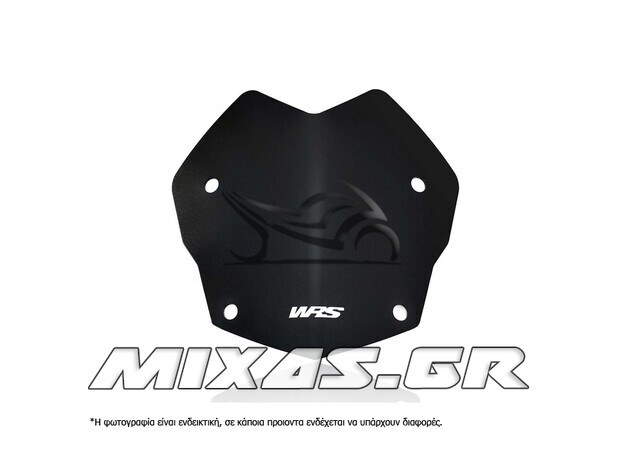 ΠΑΡΜΠΡΙΖ/ΖΕΛΑΤΙΝΑ WRS BM045NO BMW GS 1250 (19-23) 4mm ΦΙΜΕ ΜΑΤ