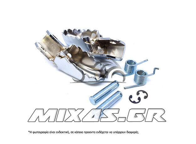 ΜΑΣΠΙΕ ΟΔΗΓΟΥ (ENDURO) YAMAHA XT-600/MONKEY Z50 010171 ΧΡΩΜΙΟ (-GR-)