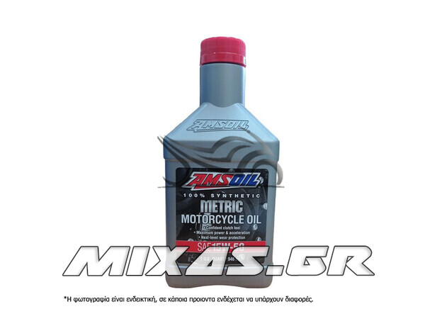 ΛΑΔΙ ΚΙΝΗΤΗΡΑ AMSOIL 15W50 SYNTHETIC METRIC 1L