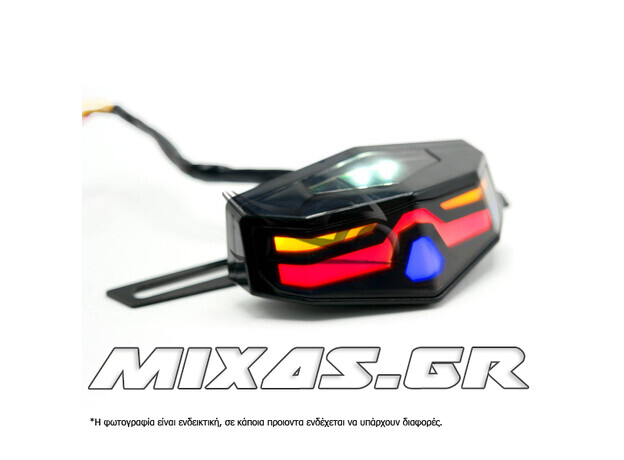ΦΑΝΑΡΙ ΠΙΣΩ ΠΡΟΣΑΡΜΟΓΗΣ YAMAHA XT-660/MT-07/FZ6/XVS-650 LED ROC