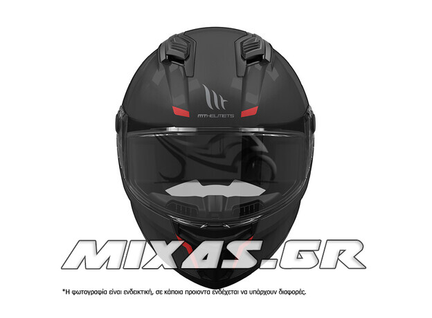 ΚΡΑΝΟΣ MT ΚΛΕΙΣΤΟ (FULLFACE) STINGER 2 ECE 22.06 A1 ΜΑΥΡΟ/ΚΟΚΚΙΝΟ ΜΑΤ