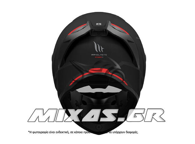 ΚΡΑΝΟΣ MT ΚΛΕΙΣΤΟ (FULLFACE) STINGER 2 ECE 22.06 A1 ΜΑΥΡΟ/ΚΟΚΚΙΝΟ ΜΑΤ