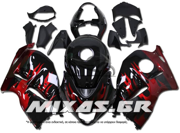 ΚΟΥΣΤΟΥΜΙ (FAIRING SET) SUZUKI HAYABUSA GEN-1 (1997-2007) 19ΤΜΧ