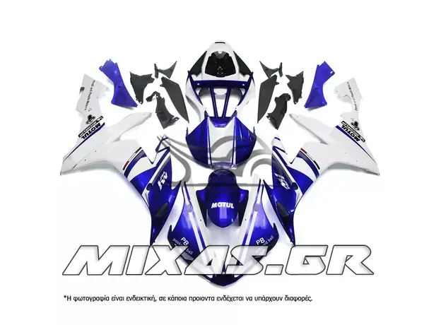 ΚΟΥΣΤΟΥΜΙ (FAIRING SET) YAMAHA YZF-R6 (2006-2007) 24ΤΜΧ