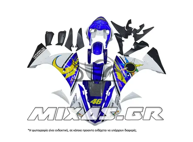 ΚΟΥΣΤΟΥΜΙ (FAIRING SET) YAMAHA YZF-R1 (2009-2011) 21ΤΜΧ