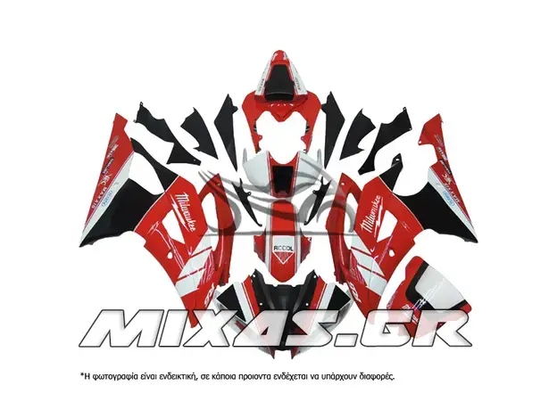 ΚΟΥΣΤΟΥΜΙ (FAIRING SET) YAMAHA YZF-R6 (2008-2016) 24ΤΜΧ