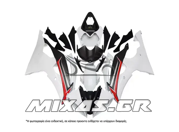 ΚΟΥΣΤΟΥΜΙ (FAIRING SET) YAMAHA YZF-R6 (2008-2016) 24ΤΜΧ