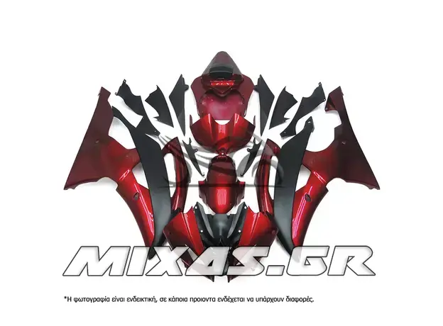 ΚΟΥΣΤΟΥΜΙ (FAIRING SET) YAMAHA YZF-R6 (2008-2016) 24ΤΜΧ