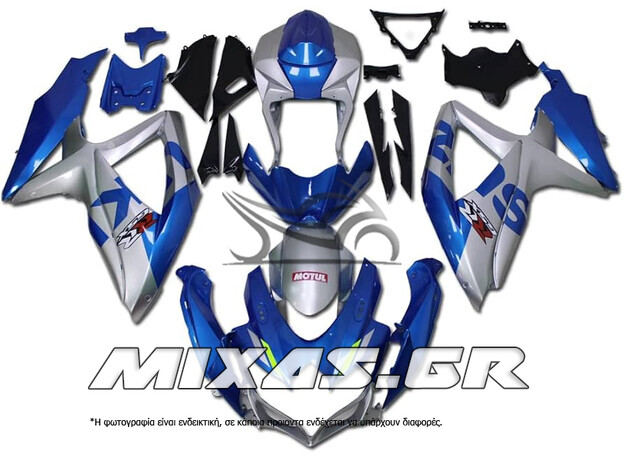 ΚΟΥΣΤΟΥΜΙ (FAIRING SET) SUZUKI GSX-R 600/750 (2008-2010) 30ΤΜΧ