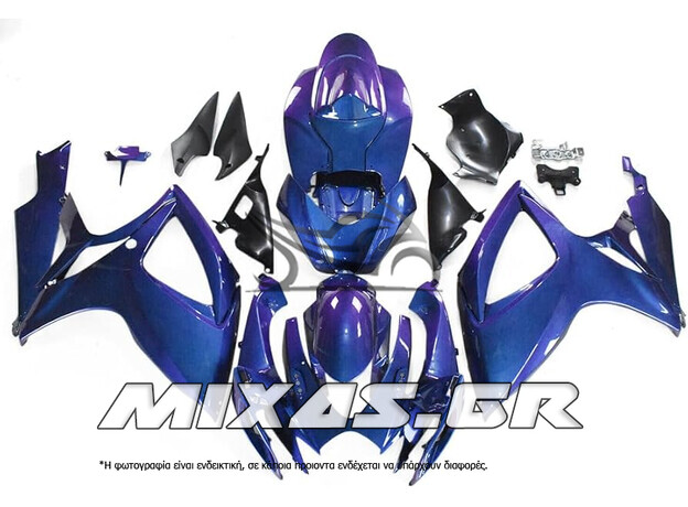 ΚΟΥΣΤΟΥΜΙ (FAIRING SET) SUZUKI GSX-R 600/750 (2008-2010) 30ΤΜΧ