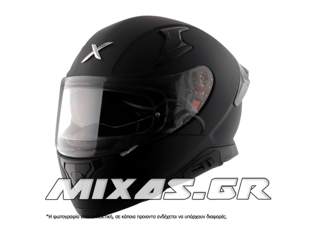 ΚΡΑΝΟΣ AXOR APEX ΚΛΕΙΣΤΟ (FULLFACE) ΜΑΥΡΟ ΜΑΤ