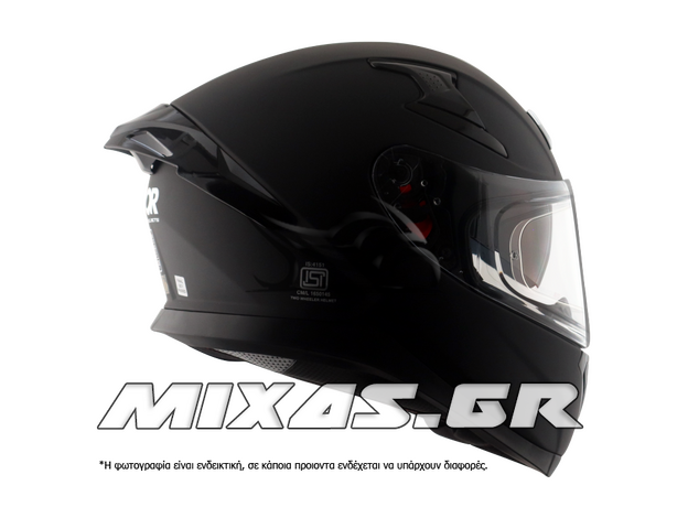 ΚΡΑΝΟΣ AXOR APEX ΚΛΕΙΣΤΟ (FULLFACE) ΜΑΥΡΟ ΜΑΤ