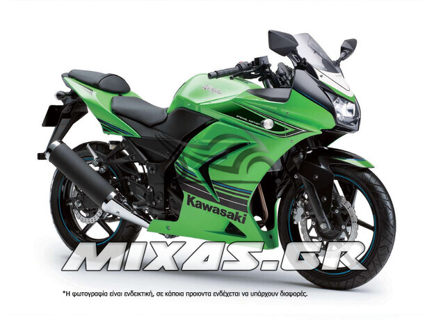 ΚΟΥΣΤΟΥΜΙ (FAIRING SET) KAWASAKI NINJA 250 (2008-2012) 15ΤΜΧ