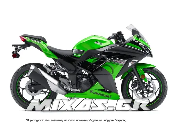 ΚΟΥΣΤΟΥΜΙ (FAIRING SET) KAWASAKI NINJA 300 (2013-2017) 17ΤΜΧ