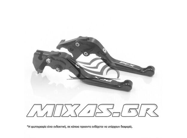 ΜΑΝΕΤΕΣ HONDA PCX-125/150/SPECTRE GP-125 CNC ΜΑΥΡΕΣ ΜΑΝΕΤΕΣ HONDA PCX-125/150/SPECTRE GP-125 CNC ΜΑΥΡΕΣ