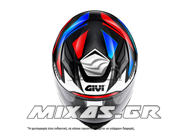 ΚΡΑΝΟΣ GIVI HJ04 EVO FOLLOW ΠΑΙΔΙΚΟ ΜΠΛΕ/ΚΟΚΚΙΝΟ
