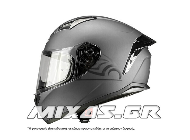 ΚΡΑΝΟΣ PILOT FLEX ΚΛΕΙΣΤΟ (FULLFACE) ΑΝΘΡΑΚΙ ΜΑΤ