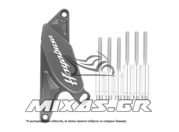 ΚΑΛΛΥΜΑ ΠΡΟΣΤΑΤΕΥΤΙΚΟ ΠΗΝΙΩΝ SUZUKI HAYABUSA GEN-2 (2008-2020) ΜΑΥΡΟ CNC MS-PARTS