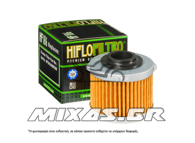 ΦΙΛΤΡΟ ΛΑΔΙΟΥ HIFLOFILTRO HF186 ΦΙΛΤΡΟ ΛΑΔΙΟΥ HIFLOFILTRO HF186
